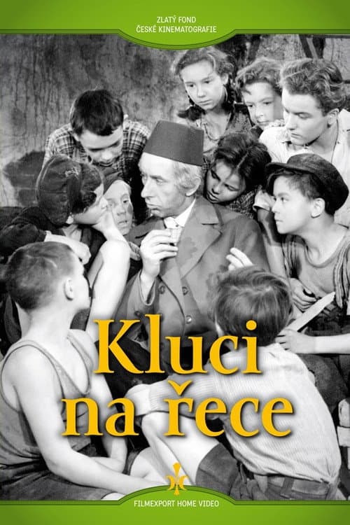 Knaben am Fluß