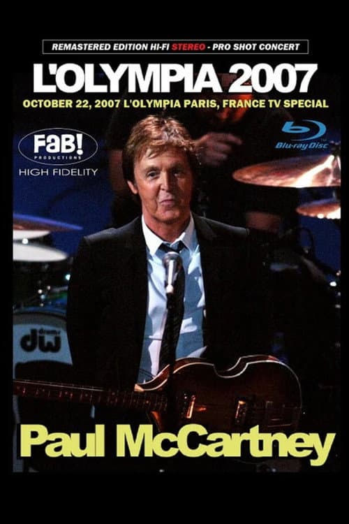 Paul McCartney à l'Olympia 2007