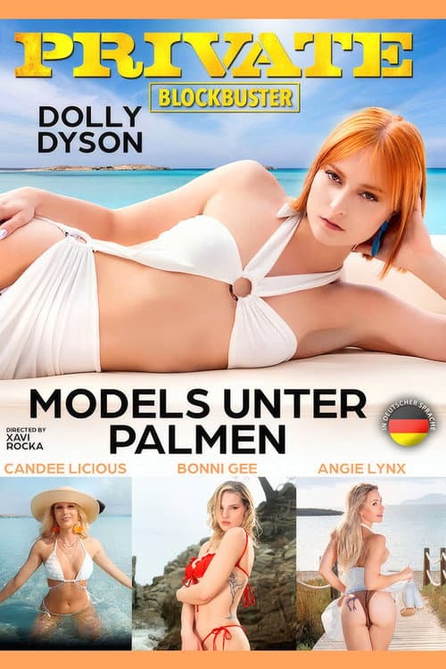 Models unter Palmen