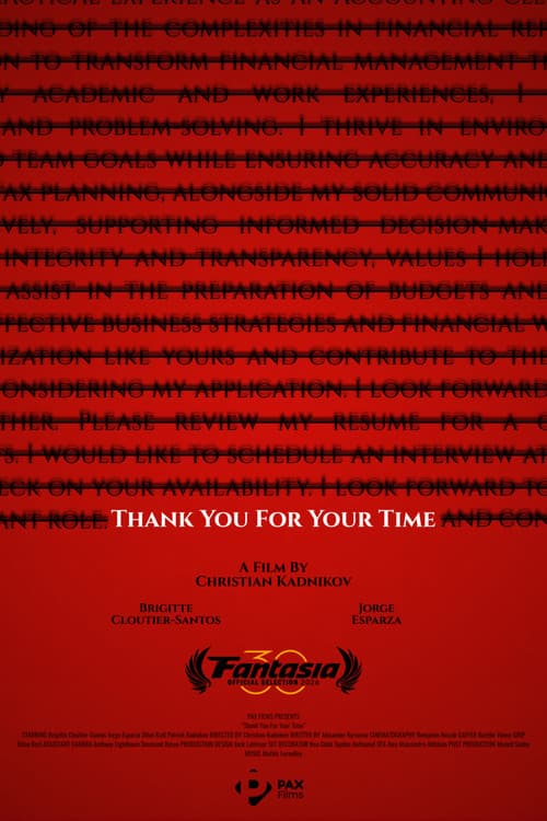 Thank You For Your Time