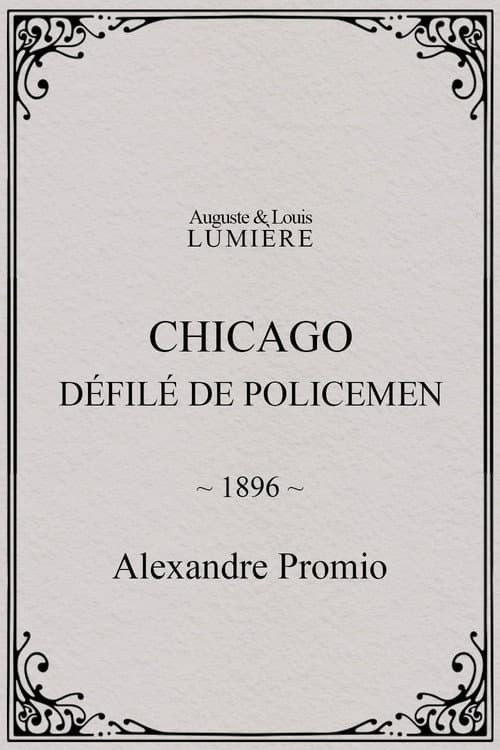Chicago, défilé de policemen