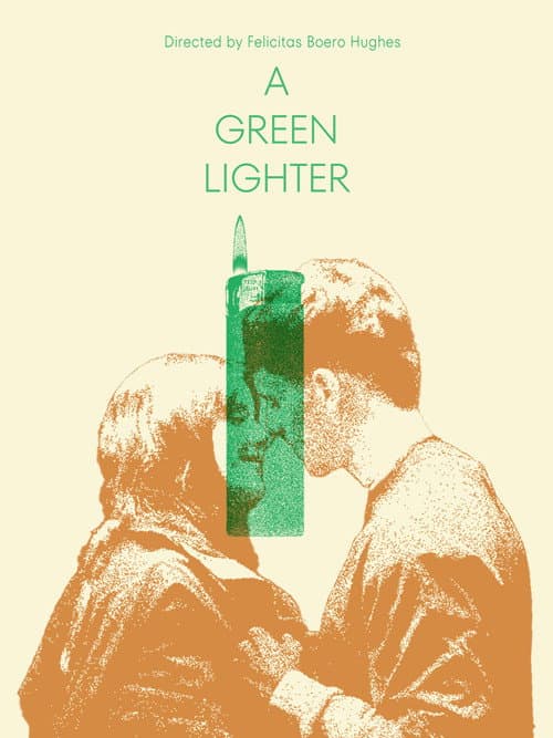 Un encendedor verde