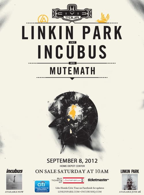 Linkin Park Live Honda Civic Tour