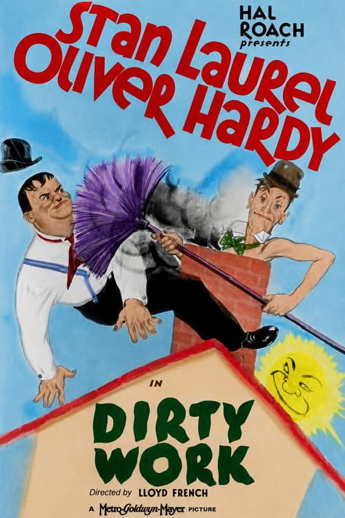 Dick und Doof als Schornsteinfeger