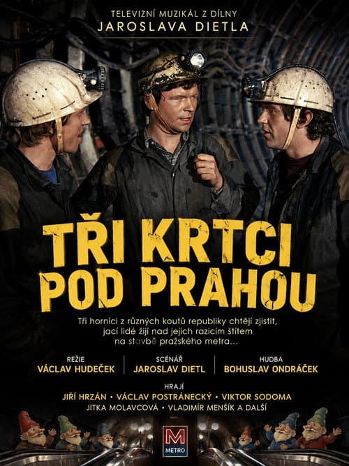Tři krtci pod Prahou