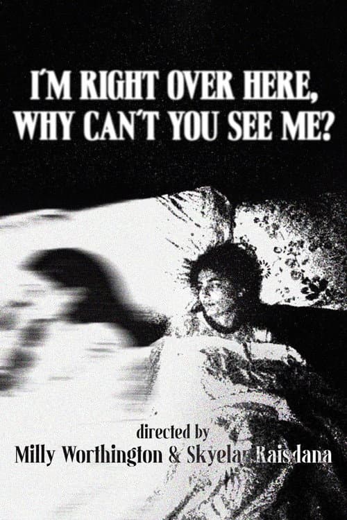 I'm Right Over Here, Why Can't You See Me?