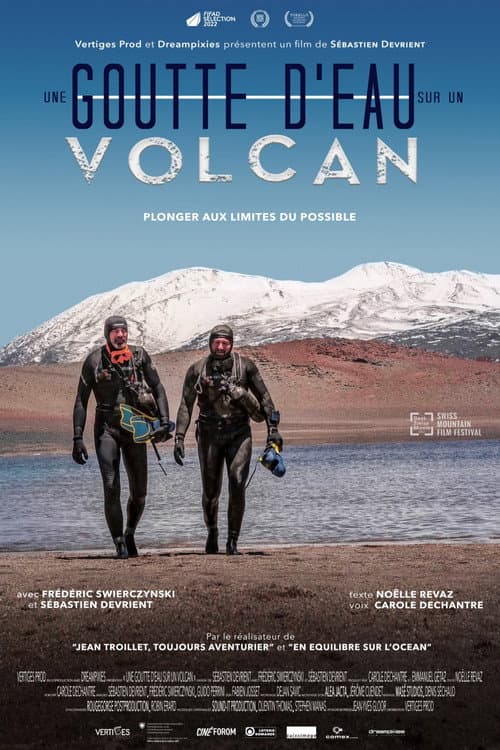 Une goutte d’eau sur un volcan