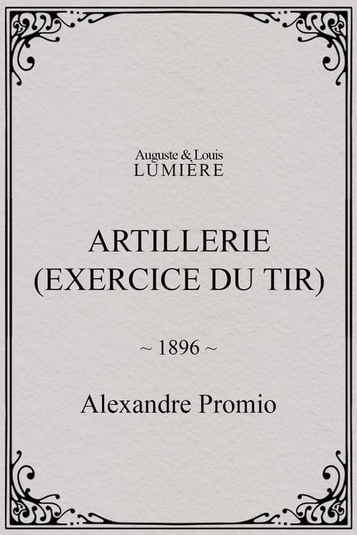 Artillerie (exercice du tir)